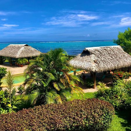 Superbe Bord De Mer, Acces Lagon Et Piscine Privee Paea Luaran gambar