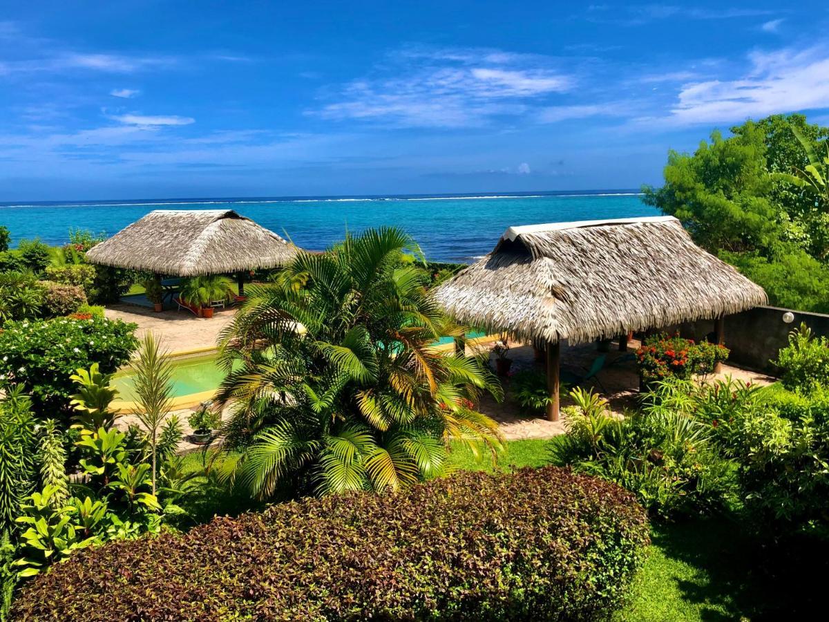 Superbe Bord De Mer, Acces Lagon Et Piscine Privee Paea Luaran gambar