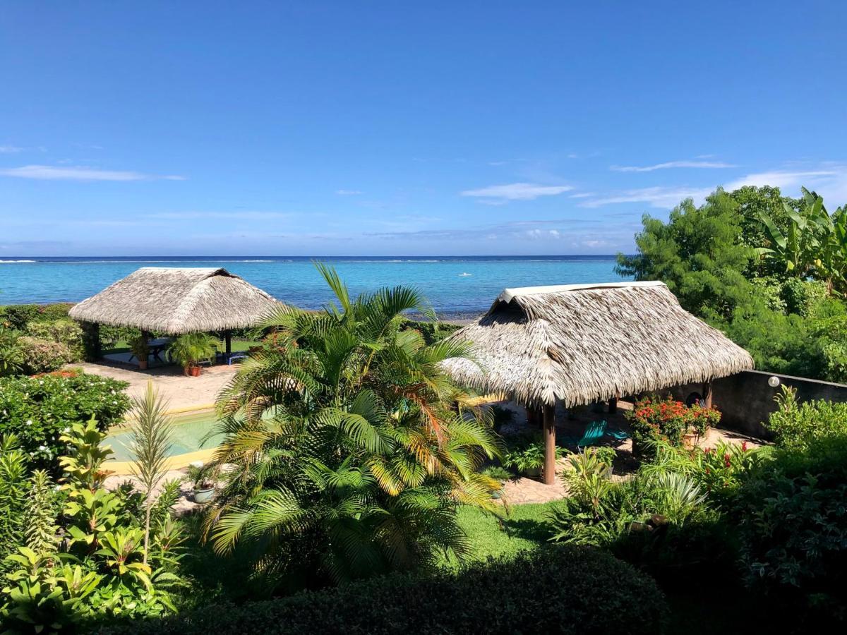 Superbe Bord De Mer, Acces Lagon Et Piscine Privee Paea Luaran gambar